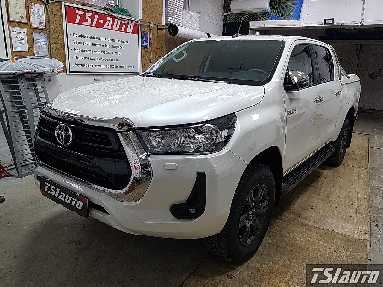 Правильная шумоизоляция Toyota Hilux в Астане Правильная шумоизоляция Toyota Hilux в Астане